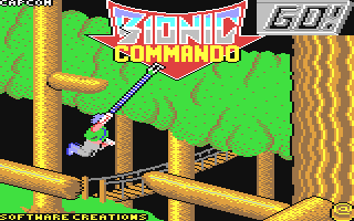 Bionic Commando Title Screen
